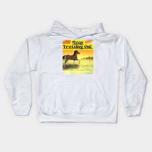 Keep Trotting On Kids Hoodie